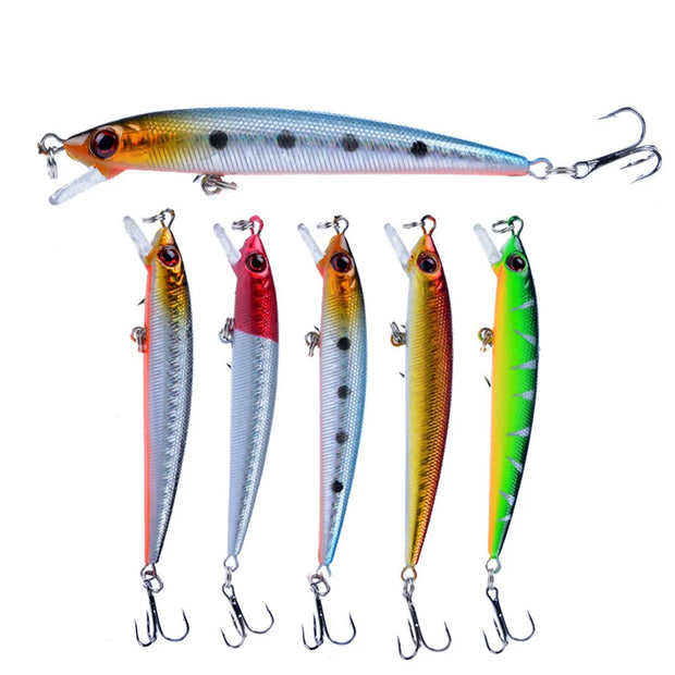 Lipped Fishing Lures Wobbler Hard Baits