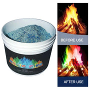 Fire Colorful Flames Powder Bonfire Trick